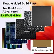 For Flashforge Adventurer 5m Build Plate AD5X AD5M Double Sided Spring Steel For Flashforge Adventur