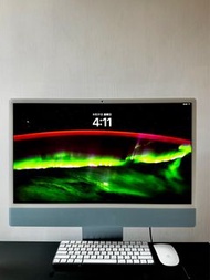 Apple 藍色iMac M1 24吋 16GB+256GB SSD