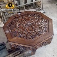 TEAK WOOD 8-SQUARE KETAPANG TABLE (coffee table, tea table, ketapang guest table)
