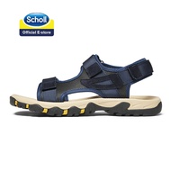 《323》Scholl รองเท้าสกอลล์-มาริโอ้ Mario รองเท้าสำหรับผู้ชายและผู้หญิง รองเท้าสุขภาพ Plus Size：EU38-E