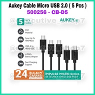 Aukey Cable Micro USB ( 5 Pcs ) - SKU : 500256