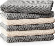 Barista Towels sef of 6 Pack, Super Soft Microfiber Coffee Cloths for Espresso Machines, Steam Wands