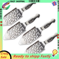 4PCS Stainless Steel Absinthe Spoons Wormwood Cocktail Bar Glass Cup Spoon Vintage Absinthe Spoon