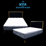 Diamond Moon Night (Pillow Top) King Mattress | Memory Foam, Cool Silver Ions, Back Support, Individual Pocket Spring