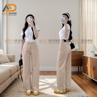 93cm short mushroom JEANS, wide leg, high waist, high quality ADO JEANS JEANS (DJ93)