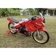 KAWASAKI KIPS KR150 ZSR150 STRIPE STICKER KR150 R 1989