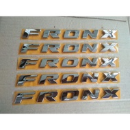 SUZUKI FRONX writing Emblem original chromeSUZUKI