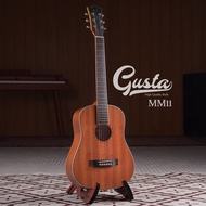 Gusta MM11 / MM11E II กีต้าร์โปร่ง / โปร่งไฟฟ้า 34 นิ้ว เล่นง่ายเสียงดี + ฟรี กระเป๋า และอุปกรณ์ Music Arms