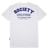 Scommer T-shirt Society Culture White