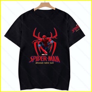 S-5XL Ready Stock YT2 Spider-Man Brand New Day 2026 same style 130cm-5XL comfortable T-shirt short s