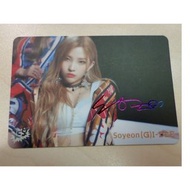Yes! Card 56期 (G)I-DLE 簽名卡- 彩簽 - SoYeon