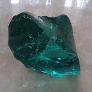 HIJAU Big green obsidian stone