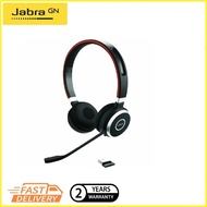 Jabra Evolve 65 Wireless Over-the-head Stereo Headset MS - Black USB Type A