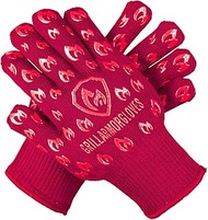 Grill Armor Extreme Heat Resistant Oven Gloves - EN407 Certified 932F - Cooking Gloves for BBQ, Gril