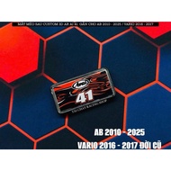 [ 1 PCS ] CUSTOM 3D AR AI REAR CAT EYE AB 2010 - 2025 / VARIO 2016 - 2017 OLD LIFE