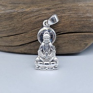 2686# 纯银观音牌 Silver GuanYin Pendant*Original 925 Silver GuanYin Pendant 纯925银观音佛牌 Silver Pendant 银吊坠