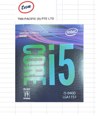 TNN - Intel Core I5-8400 2.8 GHZ, 9MB CACHE LGA1151 ORIGINAL BOX CPU,  INTEL UHD GRAPHICS 630 300 SERIES CHIPSET-BASED MOTHERBOAD