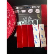 Premium Velvet 9448A size 2.5cmx1m Double Adhesive Premium3m 9448A Original - Supplies Squeegee Wrap