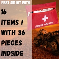 First Aid Kit 16 Item Set Emergency Kit 36 Pcs