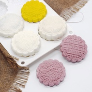 Mid-autumn Festival Mooncake Mold Chocolate Flower-Shaped Reunion Snowskin Flowing Heart Mooncake Si