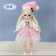 MAINAN BONEKA ELF KOREA CUTE DIY GIRLS / BONEKA YUNA BJD DOLL DIY PRINCESS DRESS HADIAH MAINAN ANAK 