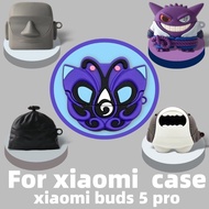 For xiaomi Buds 5 Pro Shockproof Headphone Case Cover xiaomi Buds 5 pro Shockproof Silicone Cover Sh