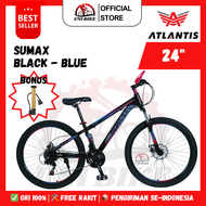 Sepeda MTB / Mountain Bike / Sepeda Gunung Dewasa 24 Inch Sumax by Atlantis 21 speed MURAH