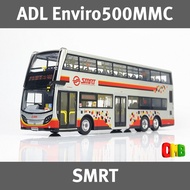 [SG STOCK] 1/76 Model 1 SMRT Singapore Alexander Dennis Enviro500 12m (SMB5069E) Rt 960 Bus Model