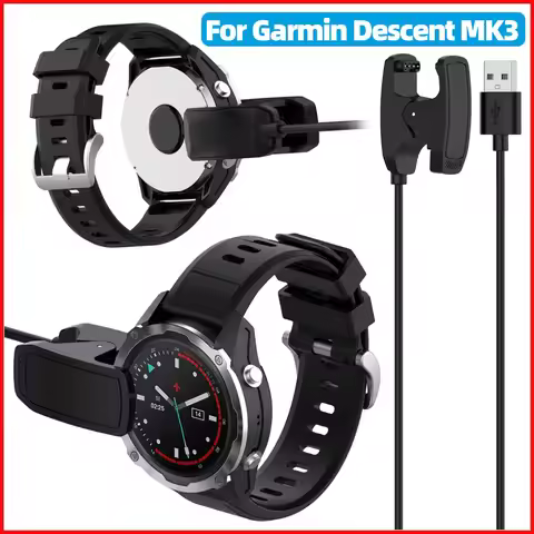 For Garmin Descent MK3 MK3i MK2 MK2i MK2S Smartwatch Charger Cord USB Charging Cable Data Cord Charg