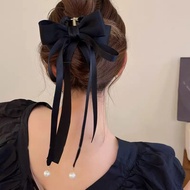 CAPELLA LONG RIBBON HAIR CLIP