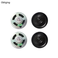 BLING Compactly 4CM 0 5W Auditory Speaker 8Ohm Metal Body Electronics
