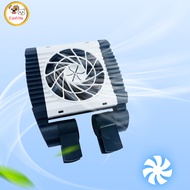 Aquarium Fan 1 2 3 Heads Aquarium Fan Adjustable Fish Tank Cooling Fan System Ultra Quiet Fish Tank 