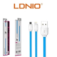 LDNIO XS-07A XS-07 XS07A XS07 I-CABLE/ MICRO/ TYPE C TO USB CABLE 2.1A TRANSMISSION CABLE - 100CM