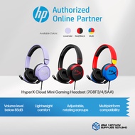HyperX Cloud Mini Kids Wired Gaming Headset Multi Color / Black / Lavender - 7G8F3AA 7G8F4AA 7G8F5AA