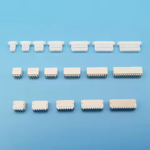 50Pcs JST SH1.0 Connector 2P 3P 4P 5P 6P 7P 8P 9P 10Pin SMT SMD Vertical /Horizontal Type Socket Hou