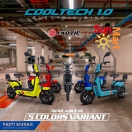 Sepeda Listrik Exotic Cooltech 1.0 Exotic Bike Motor Listrik 500 Watt