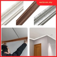 [weloves] Waist Line Skirting Line 3D Wall Stickers 3D Foam Edge Border Waterproof Sticker