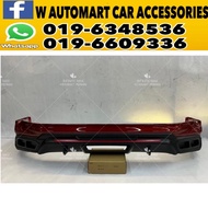 HONDA CITY 2020  DRIVE 68 REAR SKIRT ONLY