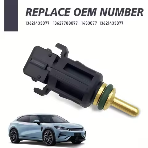 13621433077 Coolant Temperature Sensor in Lower Radiator Hose For BMW E39 E46 E60 E61 E81 E87 E90 E9