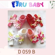 Baby Girl Shoes 0-4 Months D059B+ Eeru Baby
