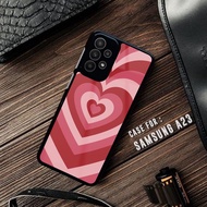 Samsung A23 Case - LOVE Motif Fashion Case - Samsung A23 Casing - Case Samsung A23hp - Protector hp 