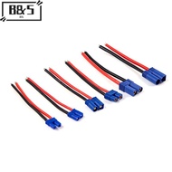 【B&S Dec】 EC2/EC3/EC5 Male Female Connector Pigtail Cable Silicone Wire RC  （sg）