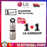 LG AS10GDPB0 PuriCare™ 360º Air Purifier / with Baby Care and Clean Booster {1+1 LG Careship}