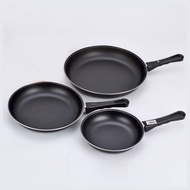 M-8/ Single Handle Non-Stick Fry Pan Flat Frying Pan Non-Stick Flat Frying Tripod Non-Stick Pan Multi-Purpose Fry Pan Ex