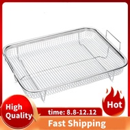 Air Fryer Basket for Oven Non-Stick Air Fryer Mesh Basket Air Fryer Tray Wire Rack Basket