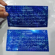💥BELI 1 PERCUMA 1💥STICKER AYAT SERIBU DINAR BOLEH TAMPAL DALAM KERETA DAN DIMANA SAHAJA💗😍