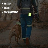 Reflective Safety Buckle Keychain Pendant Reflective Buckle Outdoor Night Running Cycling Safety Key