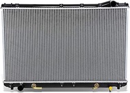 DNA Motoring OEM-RA-1746 OE Style 1-Row Aluminum Core Radiator Replacement Compatible with 95-99 Cam