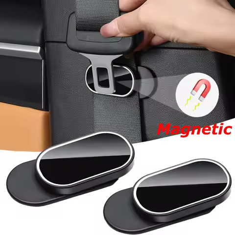 1/2PCS Car Seat Belt Holder Stabilizer Device Strong Fastener Interior Accessories for Tesla VW BMW 
