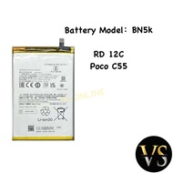 Battery BN5K BN5Q BN5X for Redmi 12C 13C 14C Poco C55 C65 M6 5G C75 Premium Quality Battery